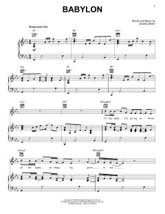 Babylon von David Gray (Download) 