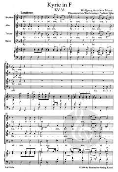 Kyrie F-Dur KV 33 von Wolfgang Amadeus Mozart (Download) 