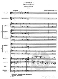 Konzert Nr. 7 F-Dur KV 242 von Wolfgang Amadeus Mozart (Download) 