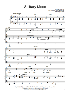 Solitary Moon von Alan Bergman (Download) 