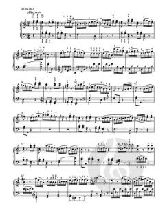 Sonate in C 'facile' für Klavier von Wolfgang Amadeus Mozart (Download) 