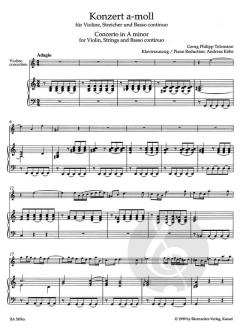 3 Konzerte von Georg Philipp Telemann 