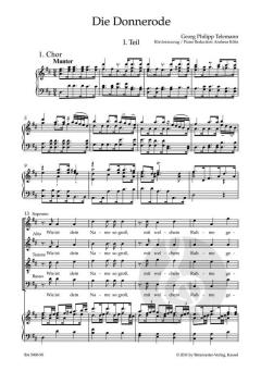 Die Donnerode TWV 6:3 von Georg Philipp Telemann (Download) 