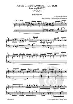Johannes-Passion "O Mensch, bewein" BWV 245.2 von Bach Johann Sebastian 
