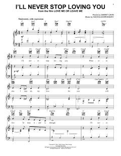 I'll Never Stop Loving You von Doris Day (Download) 