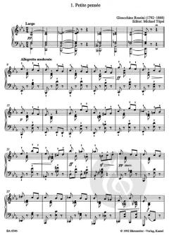 5 Stücke aus Peches de vieillesse von Gioachino Rossini 
