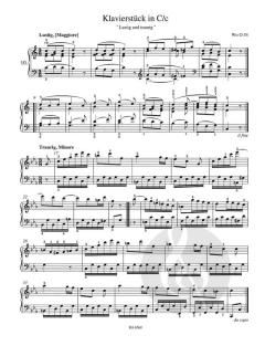 Leichte Klavierstücke und Tänze von Ludwig van Beethoven im Alle Noten Shop kaufen