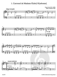 Leichte Klavierstücke und Tänze von Franz Liszt im Alle Noten Shop kaufen