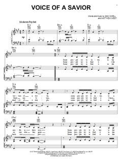 Voice Of A Savior von Mandisa (Download) 