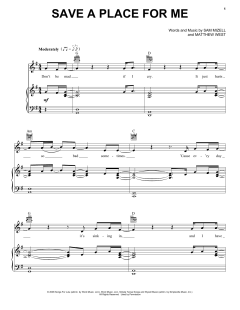 Save A Place For Me von Matthew West (Download) 