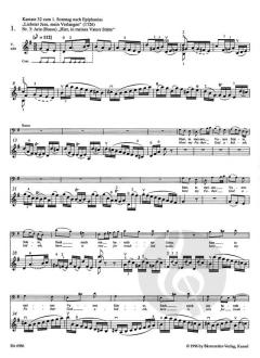 Violinsoli aus dem geistlichen Vokalwerk von Johann Sebastian Bach im Alle Noten Shop kaufen