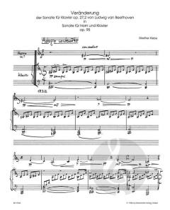 Sonate für Horn und Klavier op. 95 von Giselher Klebe (Download) 
