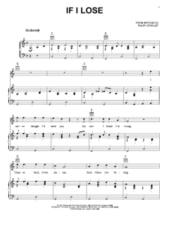 If I Lose von Ralph Stanley (Download) 