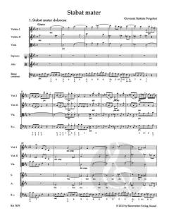 Stabat mater von Giovanni Battista Pergolesi (Download) 