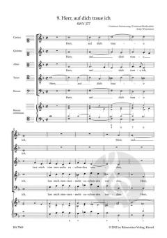 Herr, auf dich traue ich SWV 377 von Heinrich Schütz (Download) 