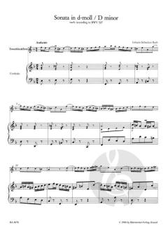 Sonata in d-Moll nach BWV 527 (Johann Sebastian Bach) 