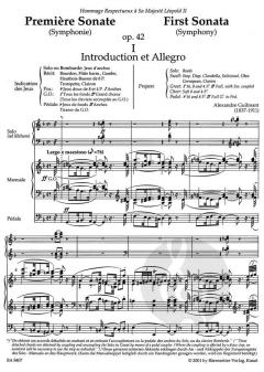 Ausgewählte Orgelwerke 1 von Alexandre Guilmant (Download) 