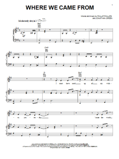 Where We Came From von Phillip Phillips (Download) 