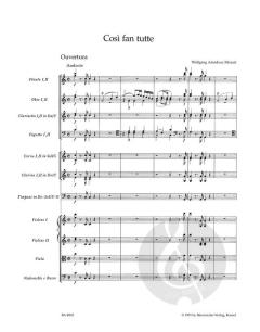 Ouverture zu ?Cosi fan tutte? KV 588 von Wolfgang Amadeus Mozart 