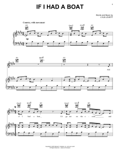 If I Had A Boat von Lyle Lovett (Download) 