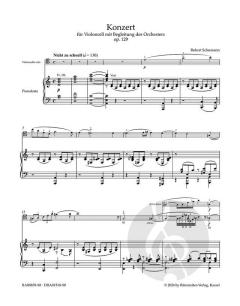 Konzert in a-Moll op. 129 von Robert Schumann 