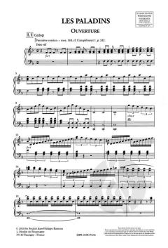 Les Paladins RCT 51 von Jean-Philippe Rameau 