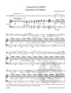 Concerto h-Moll op. 35 von Oskar Rieding 