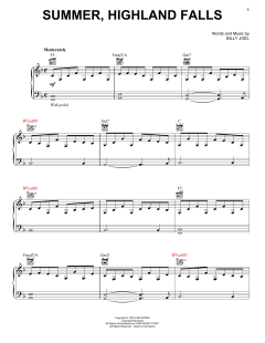 Summer, Highland Falls von Billy Joel (Download) 
