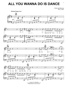 All You Wanna Do Is Dance von Billy Joel (Download) 