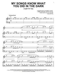 My Songs Know What You Did In The Dark von Fall Out Boy (Download) 