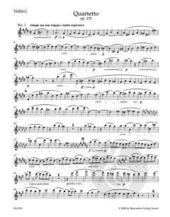 Streichquartett cis-Moll op. 131 von Ludwig van Beethoven (Download) 