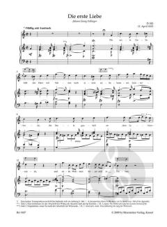 Lieder Band 7 von Franz Schubert 