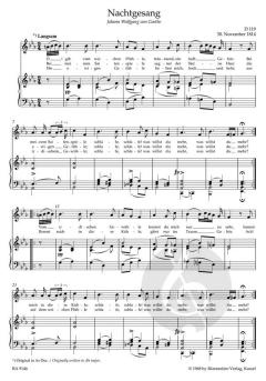 Lieder, Band 6 von Franz Schubert 