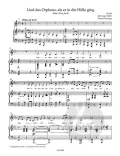 Lieder Band 10 von Franz Schubert 