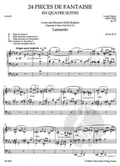 Sämtliche Orgelwerke 7.2 von Louis Vierne (Download) 