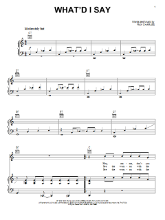 What'd I Say von Ray Charles (Download) 