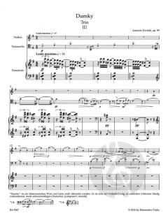Dumky Trio op. 90 (Antonín Dvorák) 