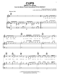 Cups (When I'm Gone) von Anna Kendrick (Download) 
