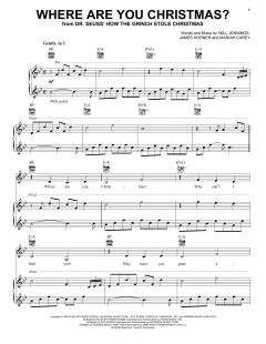Where Are You Christmas? von Faith Hill (Download) 