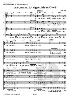 Warum sing ich eigentlich im Chor? (Oliver Gies) 