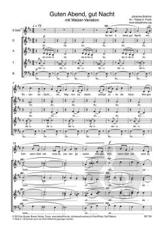 Guten Abend, gut Nacht (Johannes Brahms) 