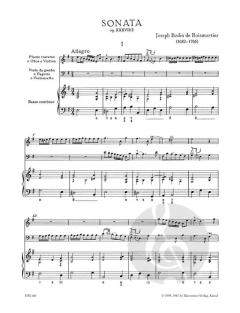 Sonate op. 37/2 von Joseph Bodin de Boismortier (Download) 