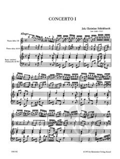6 Konzerte Heft 1 (Johann Christian Schickhardt) 