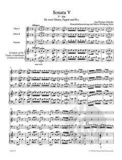 6 Sonaten Heft 5 (Sonate V) ZWV 181/5 (Jan Dismas Zelenka) 