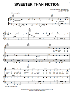 Sweeter Than Fiction von Taylor Swift (Download) 