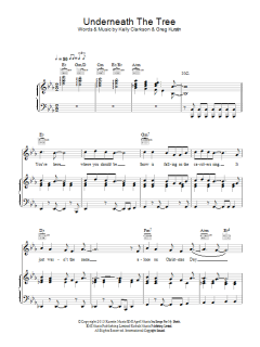 Underneath The Tree von Kelly Clarkson (Download) 