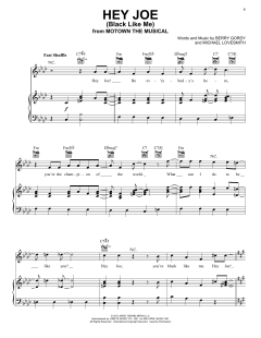 Hey Joe (Black Like Me) von Berry Gordy (Download) 
