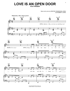 Love Is An Open Door von Robert Lopez (Download) 