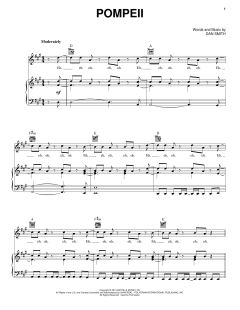 Pompeii von Bastille (Download) 