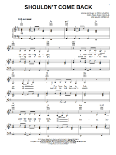 Shouldn't Come Back von Demi Lovato (Download) 
